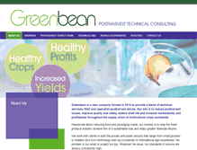 Tablet Screenshot of greenbeanscientific.com